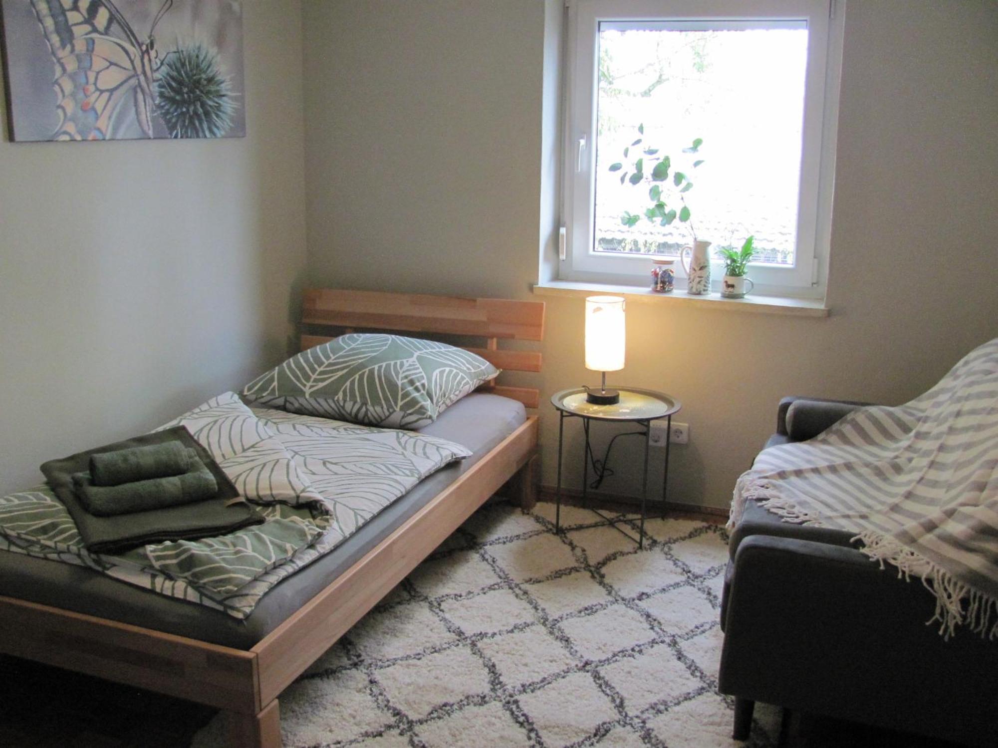 #3 Gemuetliches Ruhiges Zimmer Gartenblick, Gemeinschaftsbad W-Lan Airport Nah Gelegen Mit Late Night Check In Haus Nr 9,5 Trunkelsberg Eksteriør bilde